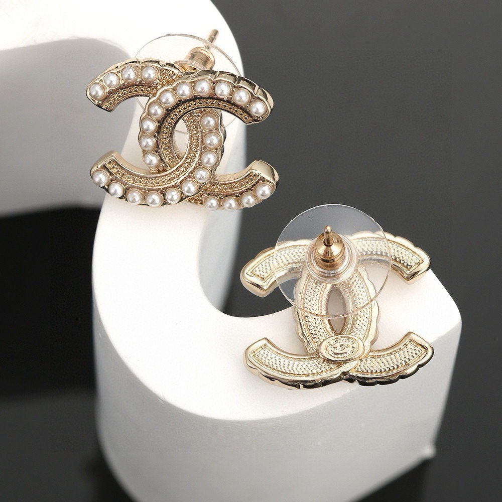 Chanel Pearl Classic Earrings