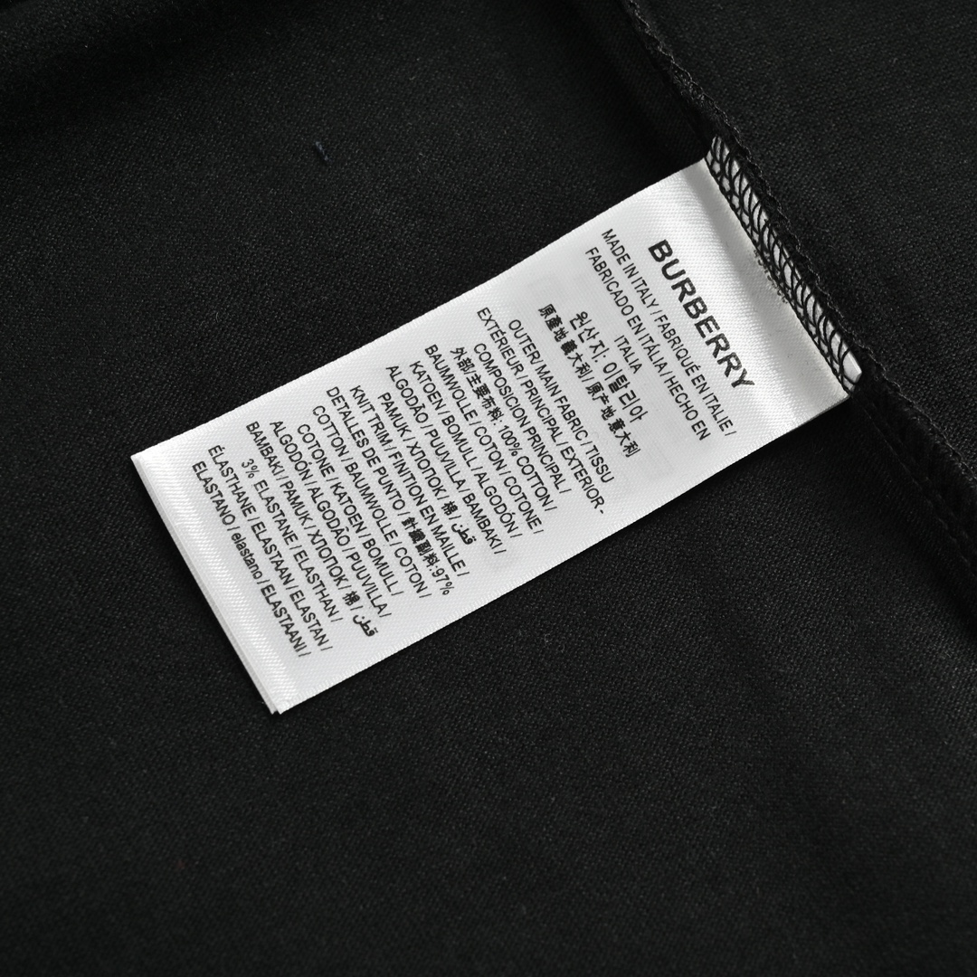 Burberry 24ss embroidered knight horse short sleeve