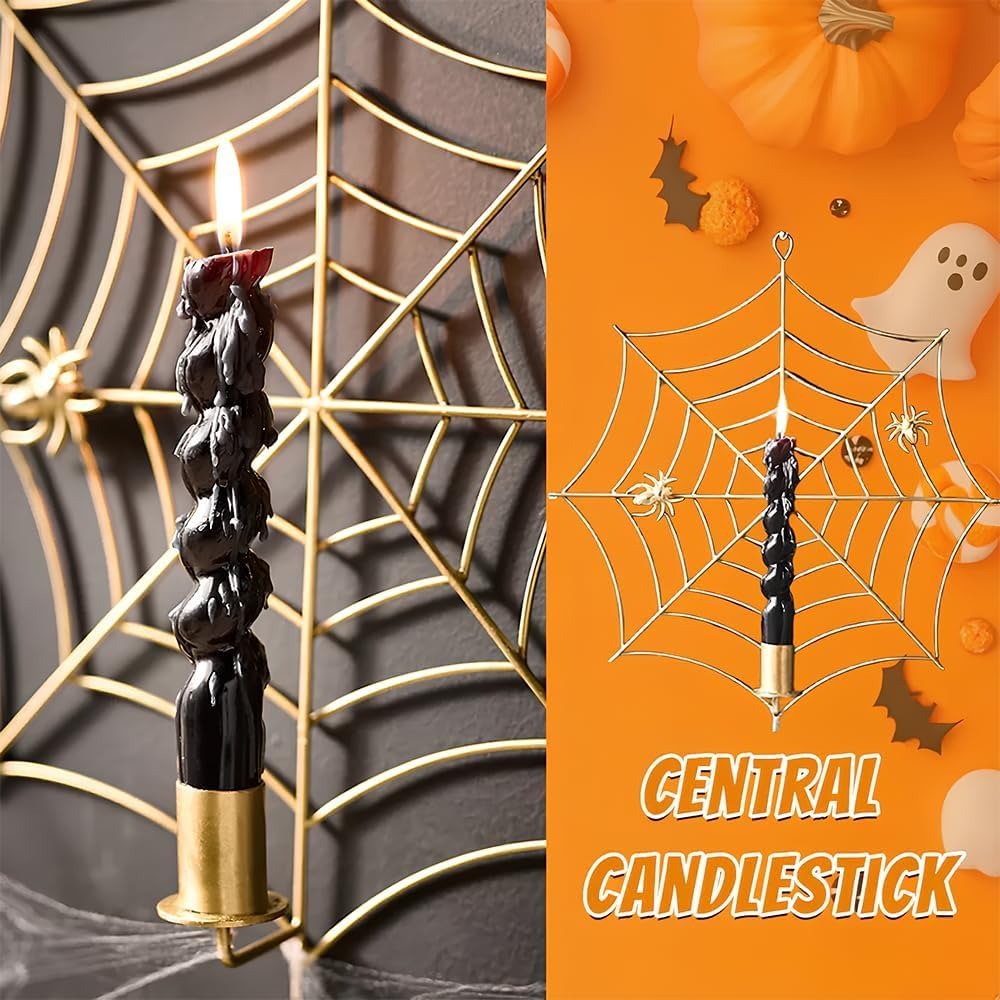 🔥On Sale🔥Spider Web Candles Holder
