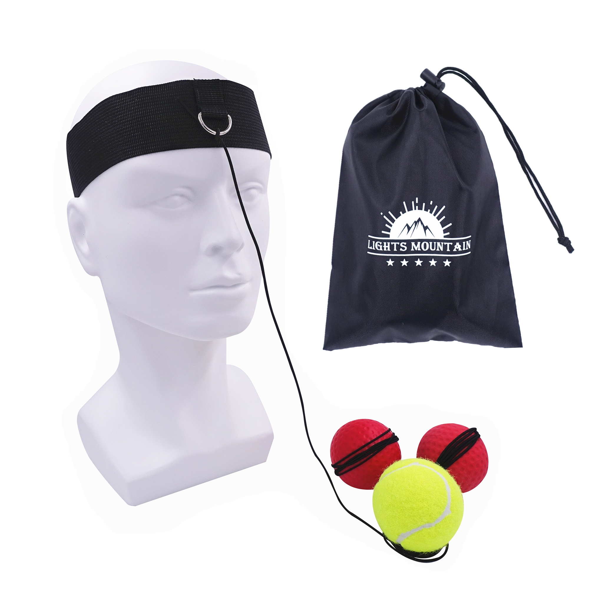 Boxing Reflex Ball Headband