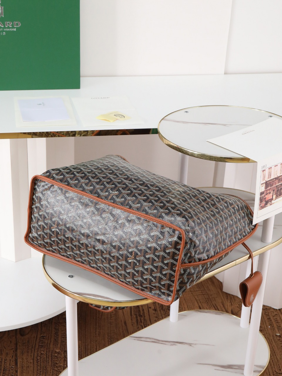 Goyard anjou small handbag 020166