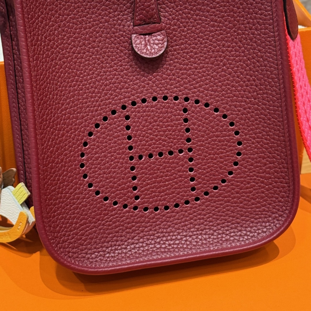 Hermès Evelyne 55RougeH handbag (handmade to order)