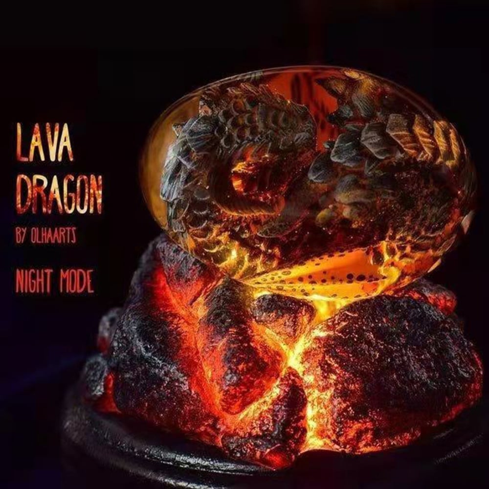 (🌲Early Christmas Sale- SAVE 49% OFF)🐉Lava Dragon Egg-Perfect gift for dragon lovers🐉-⏰BUY 2 GET 10% OFF & FREE SHIPPING
