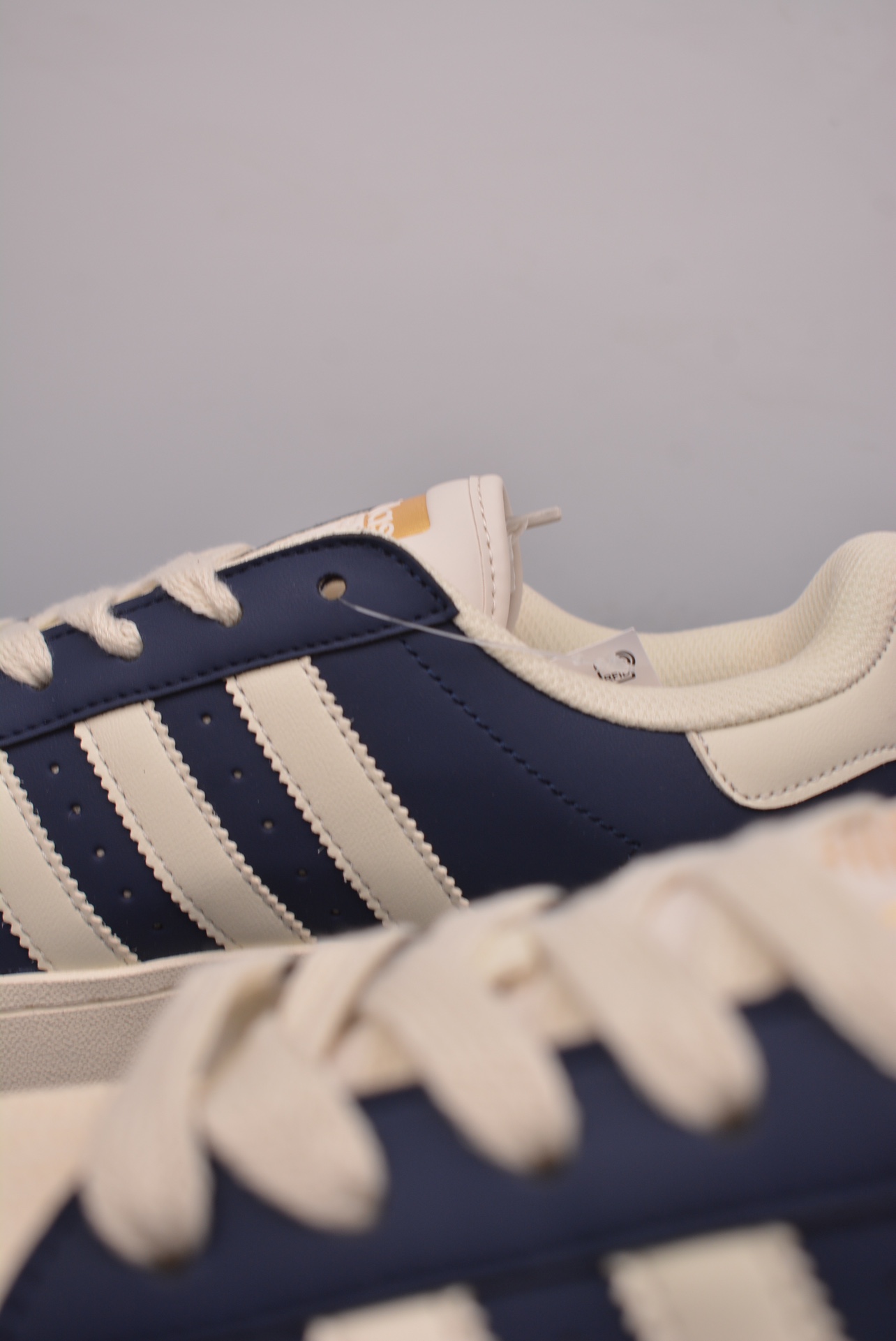 Adidas Originals Superstar XLG Leather Dark Blue Off-White ID5699