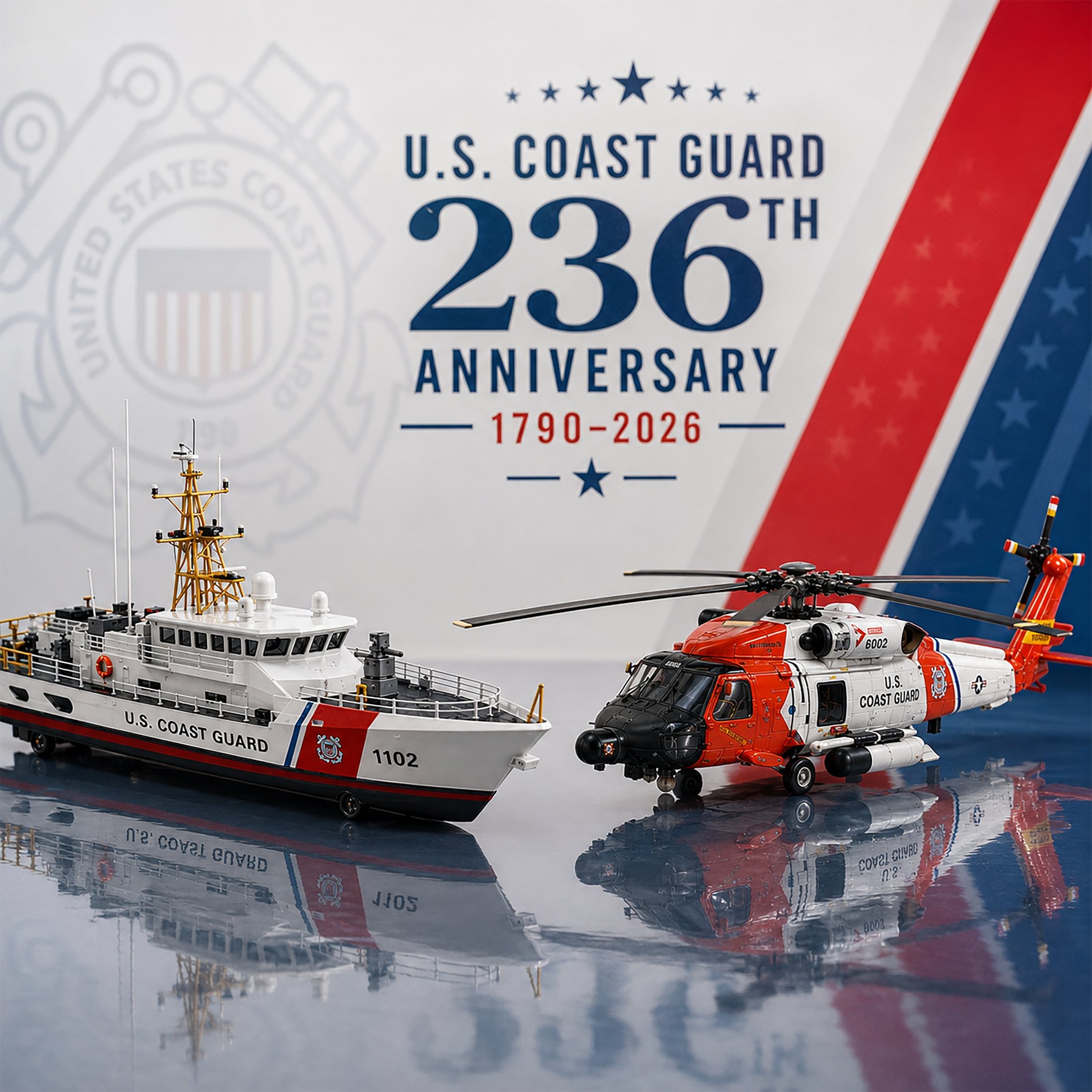 U.S. COAST GUARD 236th  Anniversary Edition Collector's