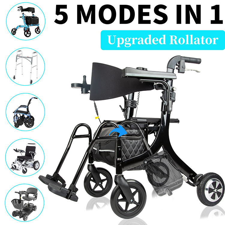 ✨3 in 1 Rollator Walker/Electric Wheelchair✨