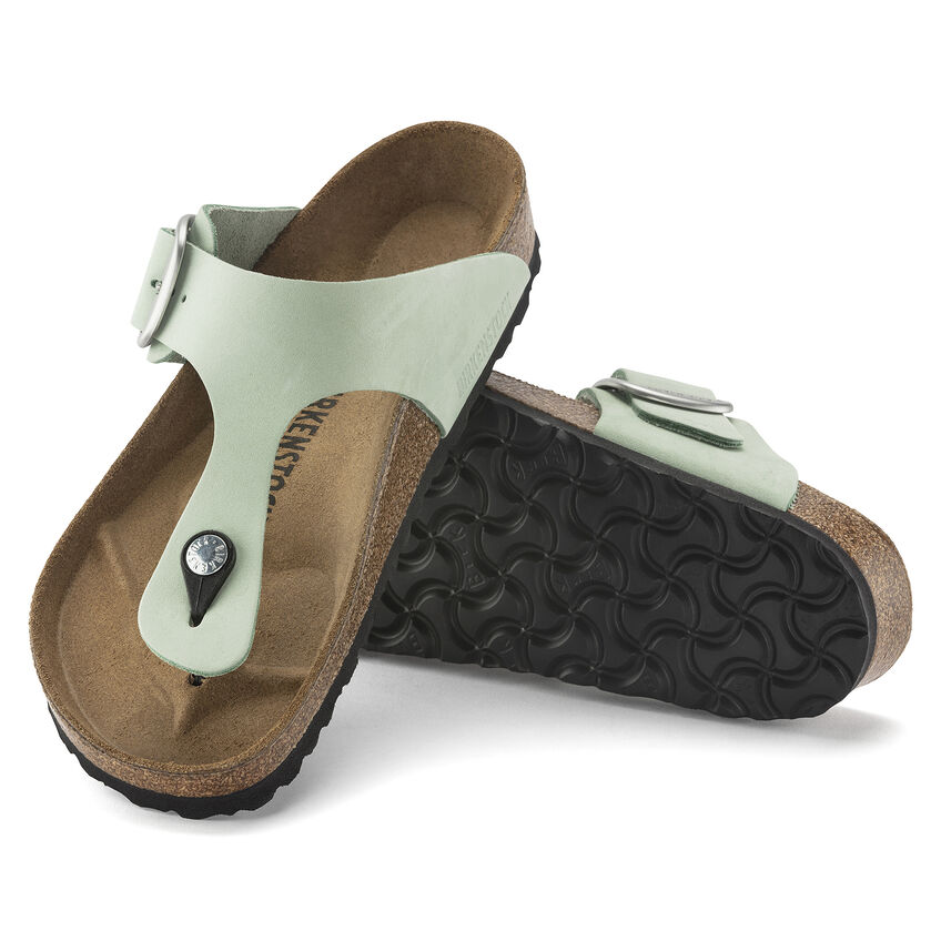 Gizeh Big Buckle Nubuck Leather B-16779
