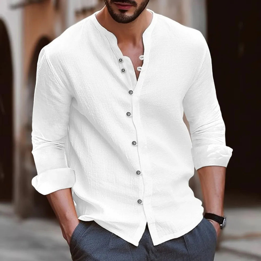 Retro cotton shirt
