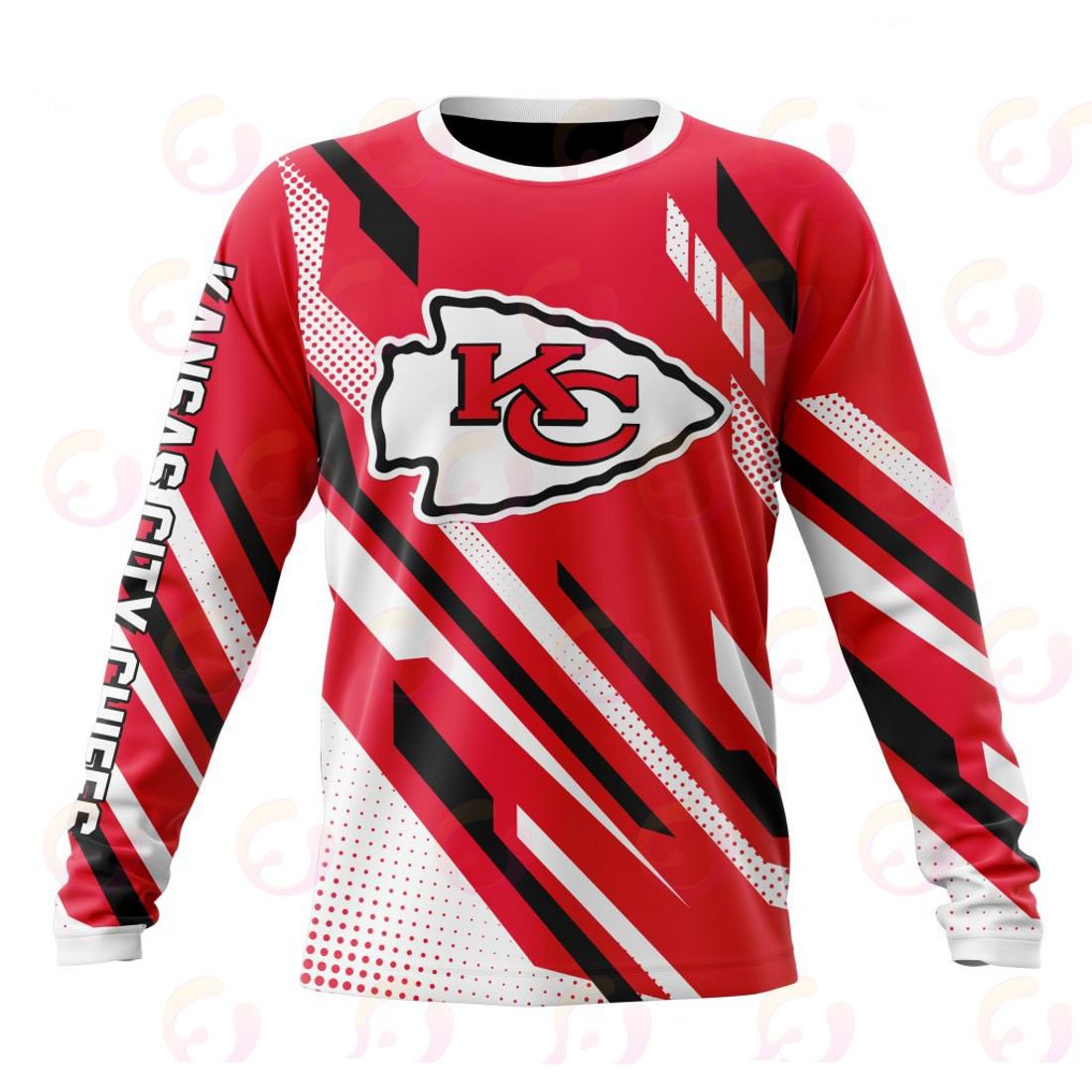 KANSAS CITY CHIEFS 3D HOODIE SPECIAL MOTOCROSS CONCEPT
