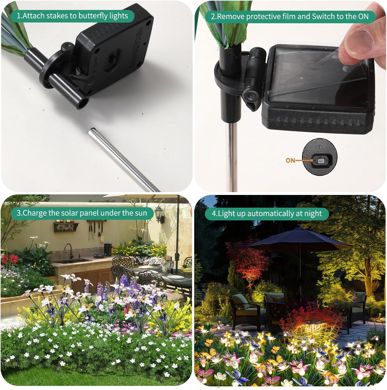 Newest Swaying Butterfly Light - Solar Garden Lights