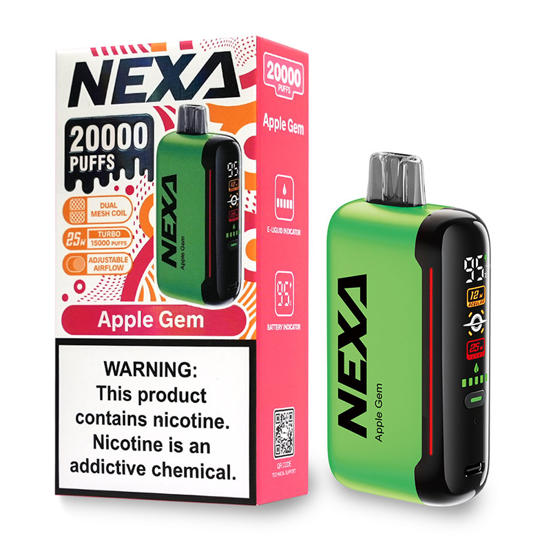 Nexa N20000 Disposable Vape Kit (20K Puffs) -- Apple Gem-18723990