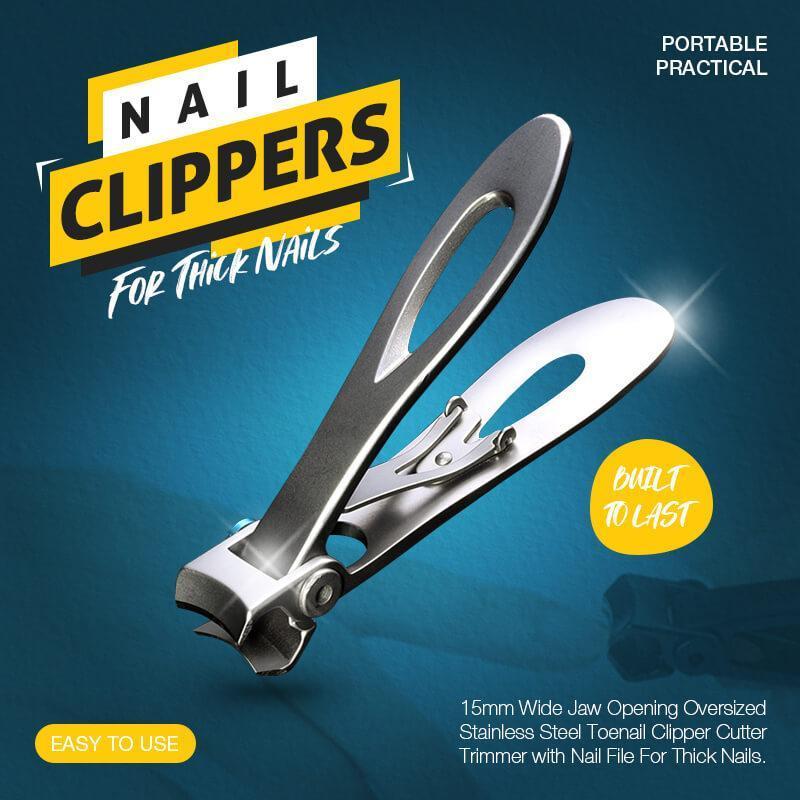 (🌲CHRISTMAS SALE NOW-48% OFF) Thick nail trimmer manicure (BUY MORE SAVE MORE)