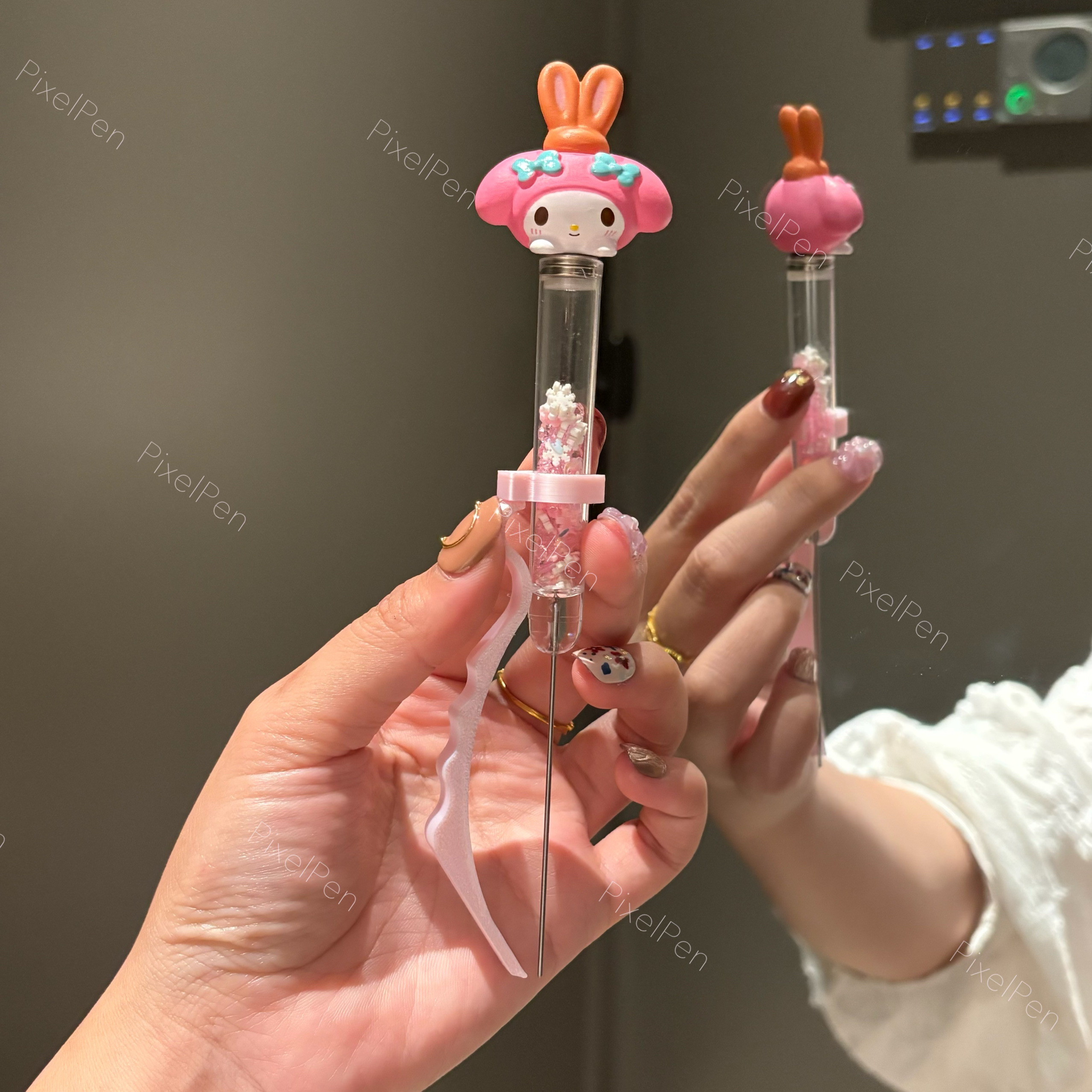 PixelPen Magnetic Grip Piecing Bean Pen Tool 2.6mm for small beans | Rabbit Ear Series