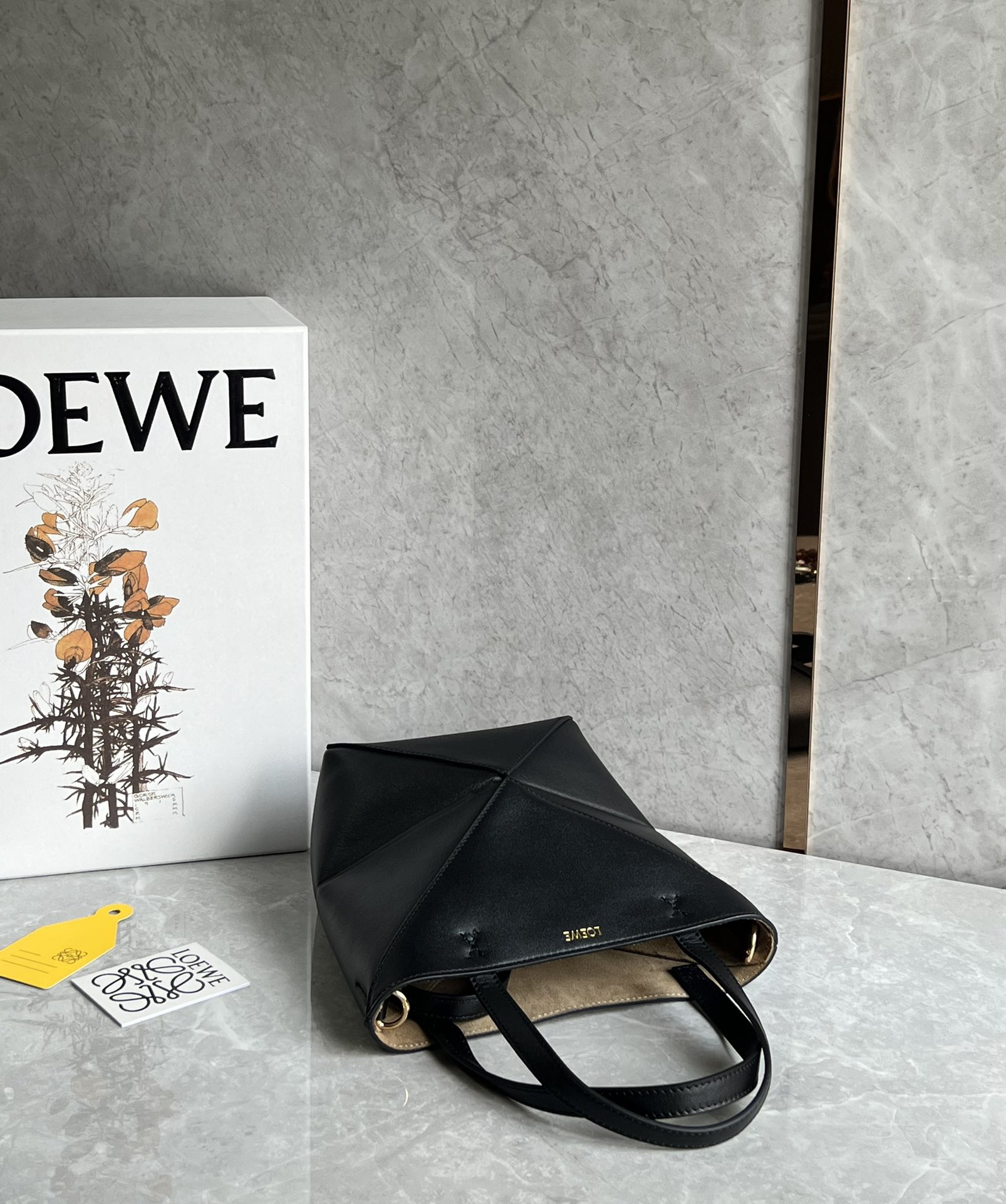 Loewe zzle fold series foldable tote bag 0695