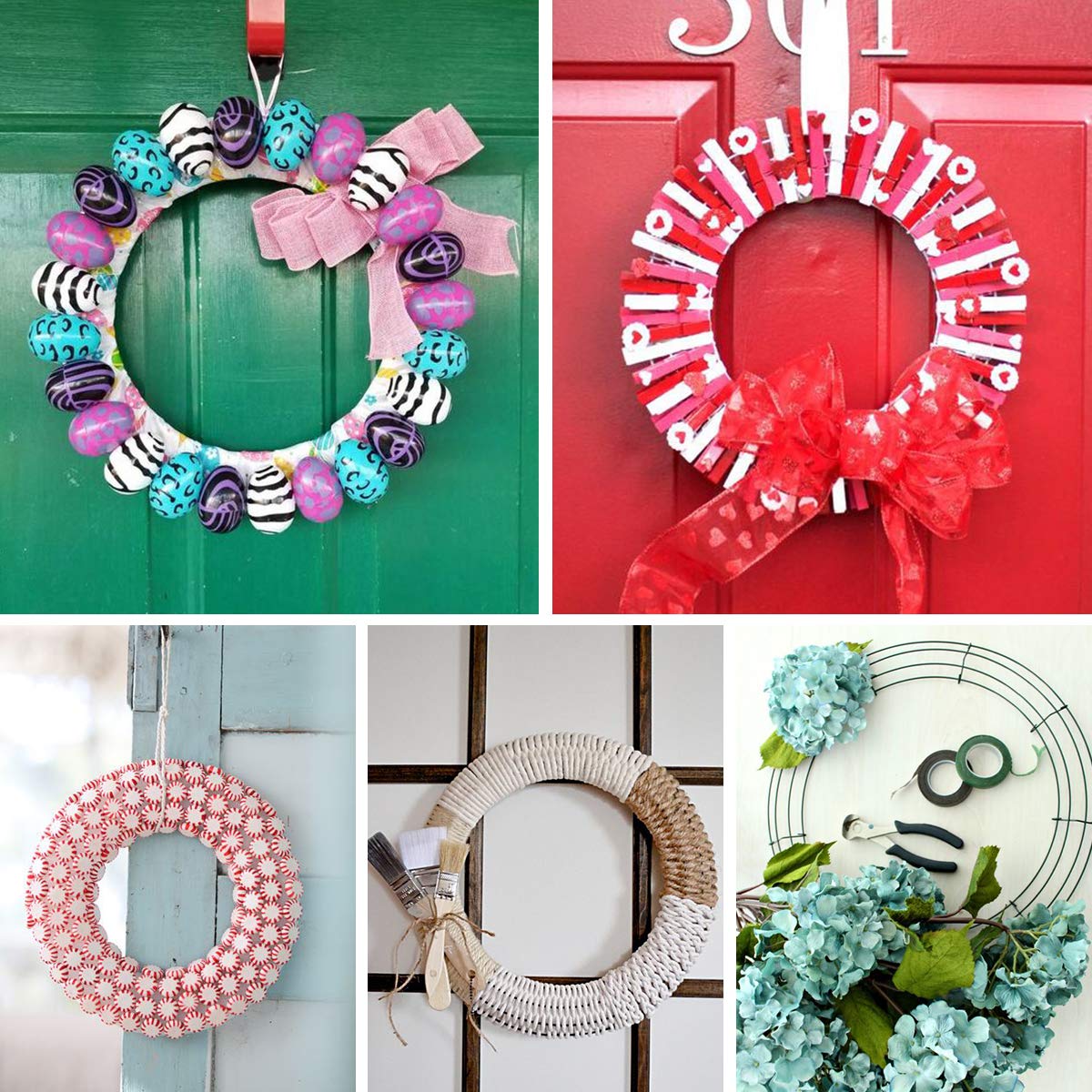 🔥ON SALE🔥DIY 3D Metal Wreath Frame