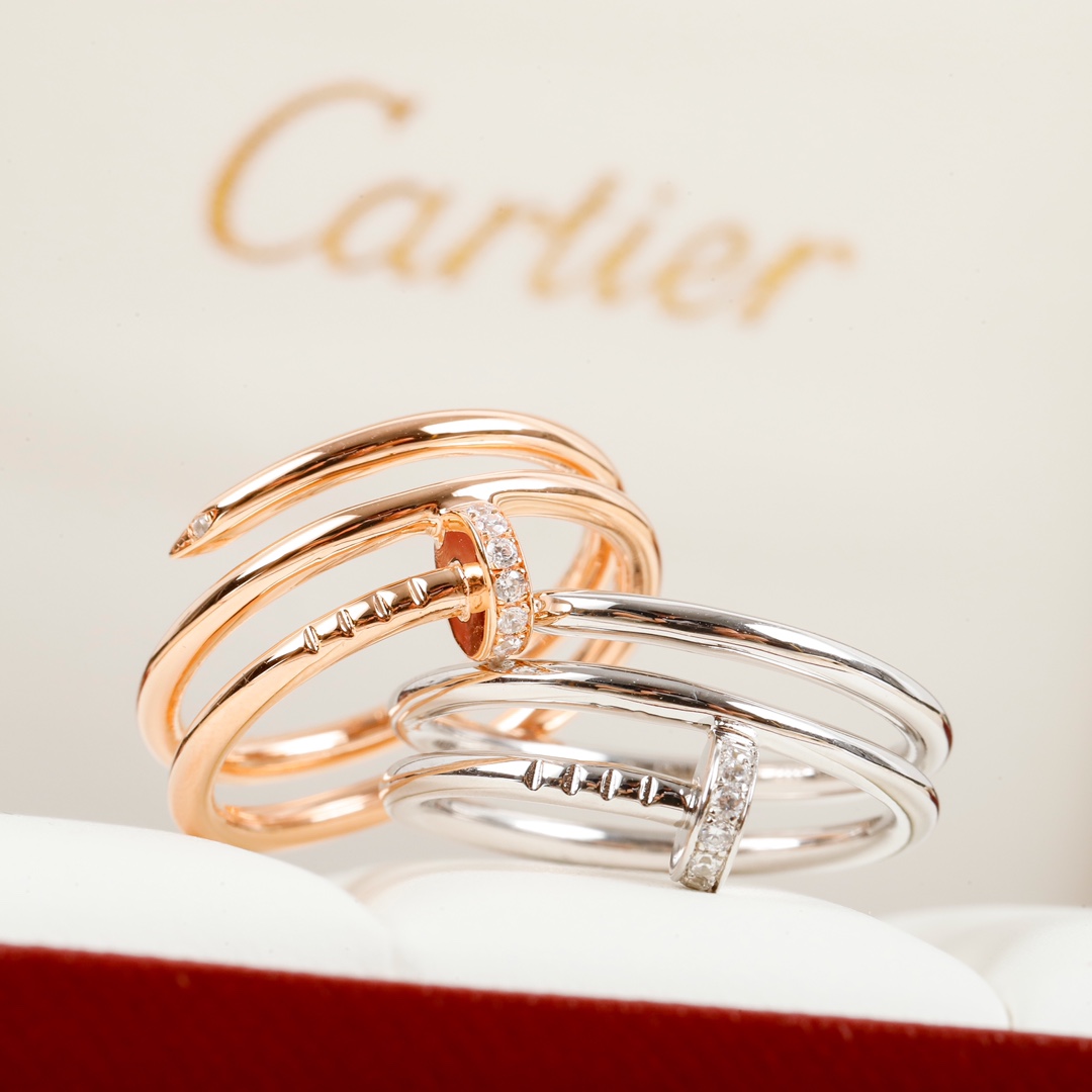 Cartier nail diamond ring