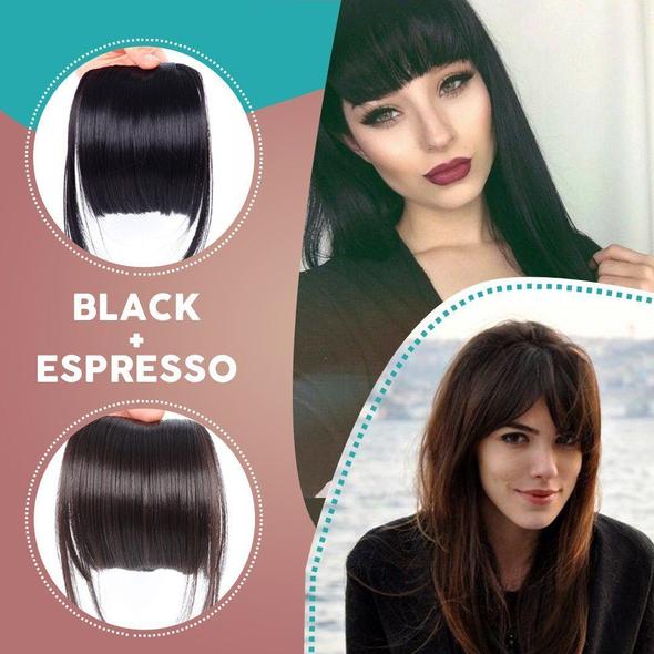 2024 HOT SALE🔥 45% OFF| Seamless 3D Clip-In Bangs Hair Extensions