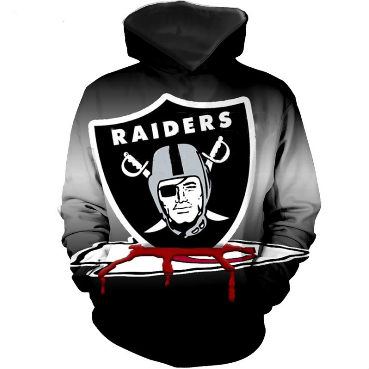 LAS VEGAS RAIDERS 3D HOODIE LVR2106
