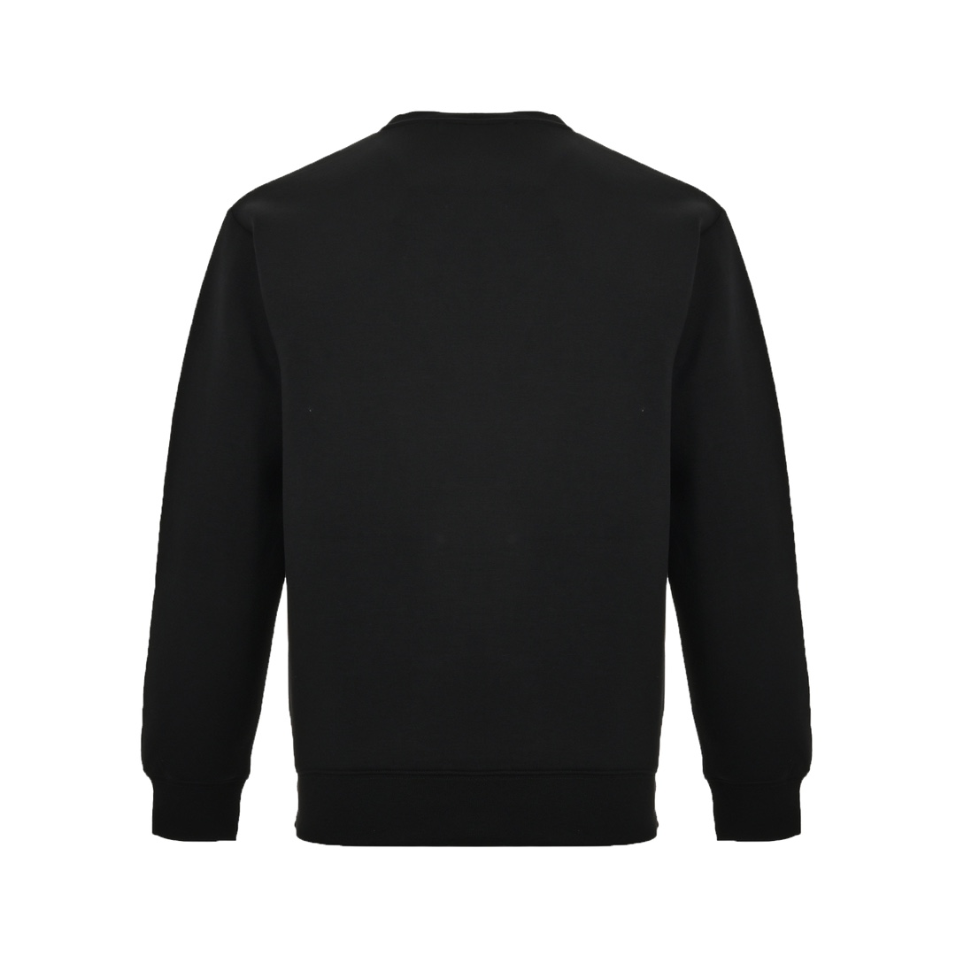 Prada 24Fw red striped air layer crew neck sweatshirt