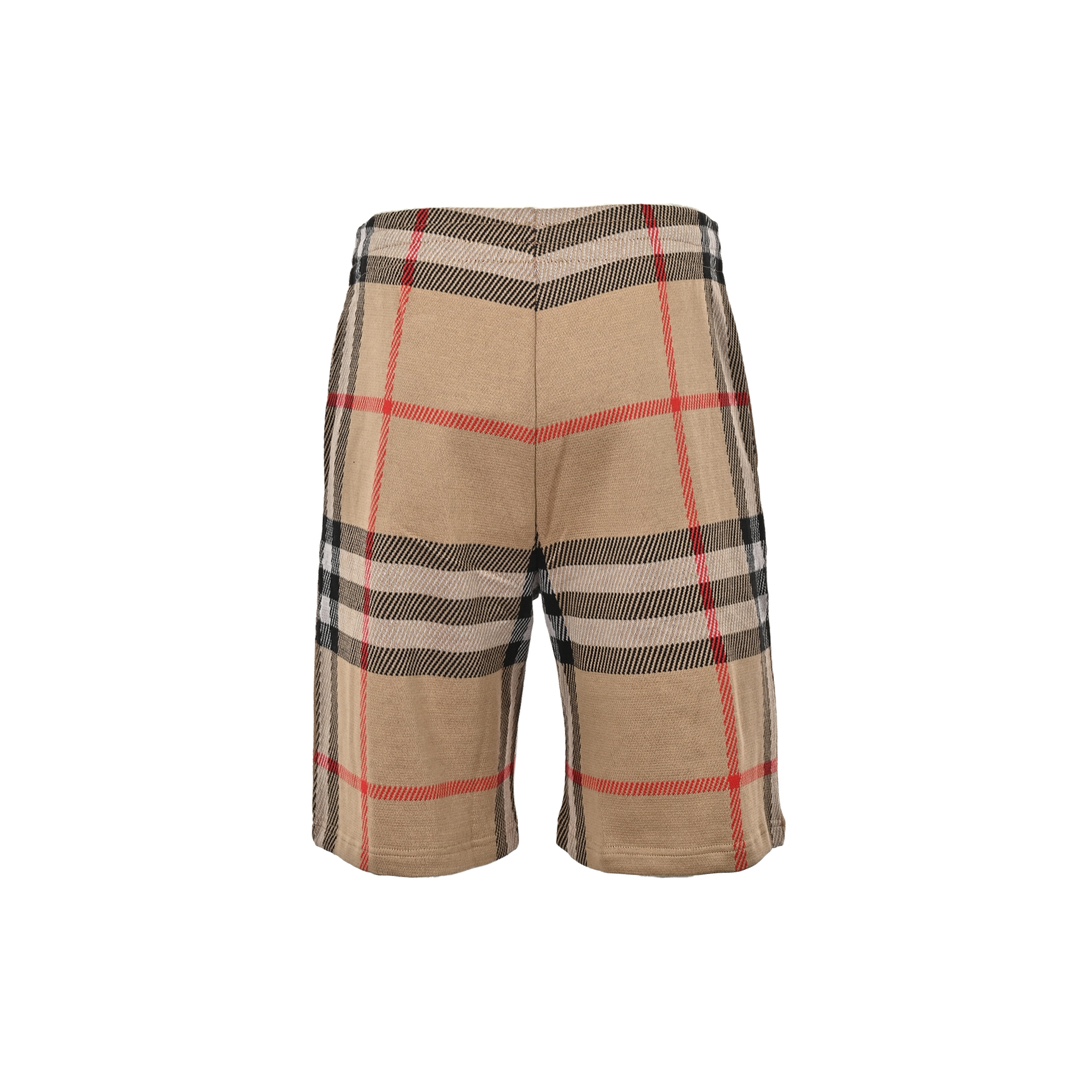 Burberry 24ss check knit shorts