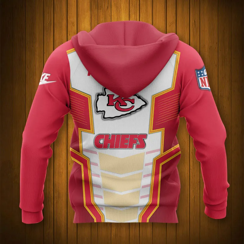 KANSAS CITY CHIEFS 3D HOODIE TTB4314