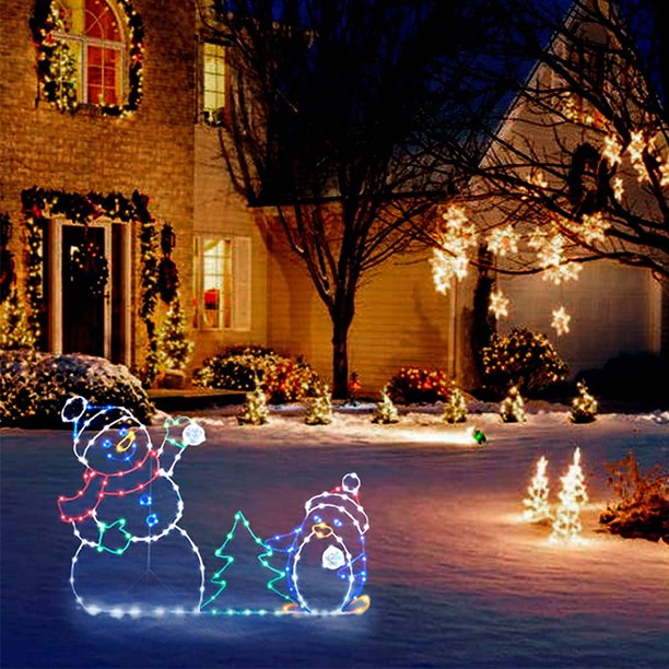 (🌲Early Christmas Sale- SAVE 50% OFF)The Playful Animated Snowball Light-BUY 2 GET 10% OFF & FREE SHIPPING
