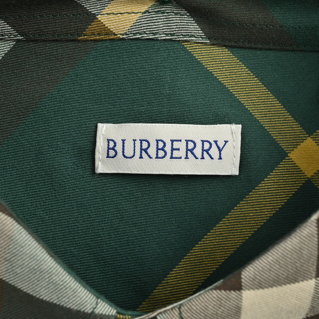 Burberry 24Fw Large Check Cotton Shirt