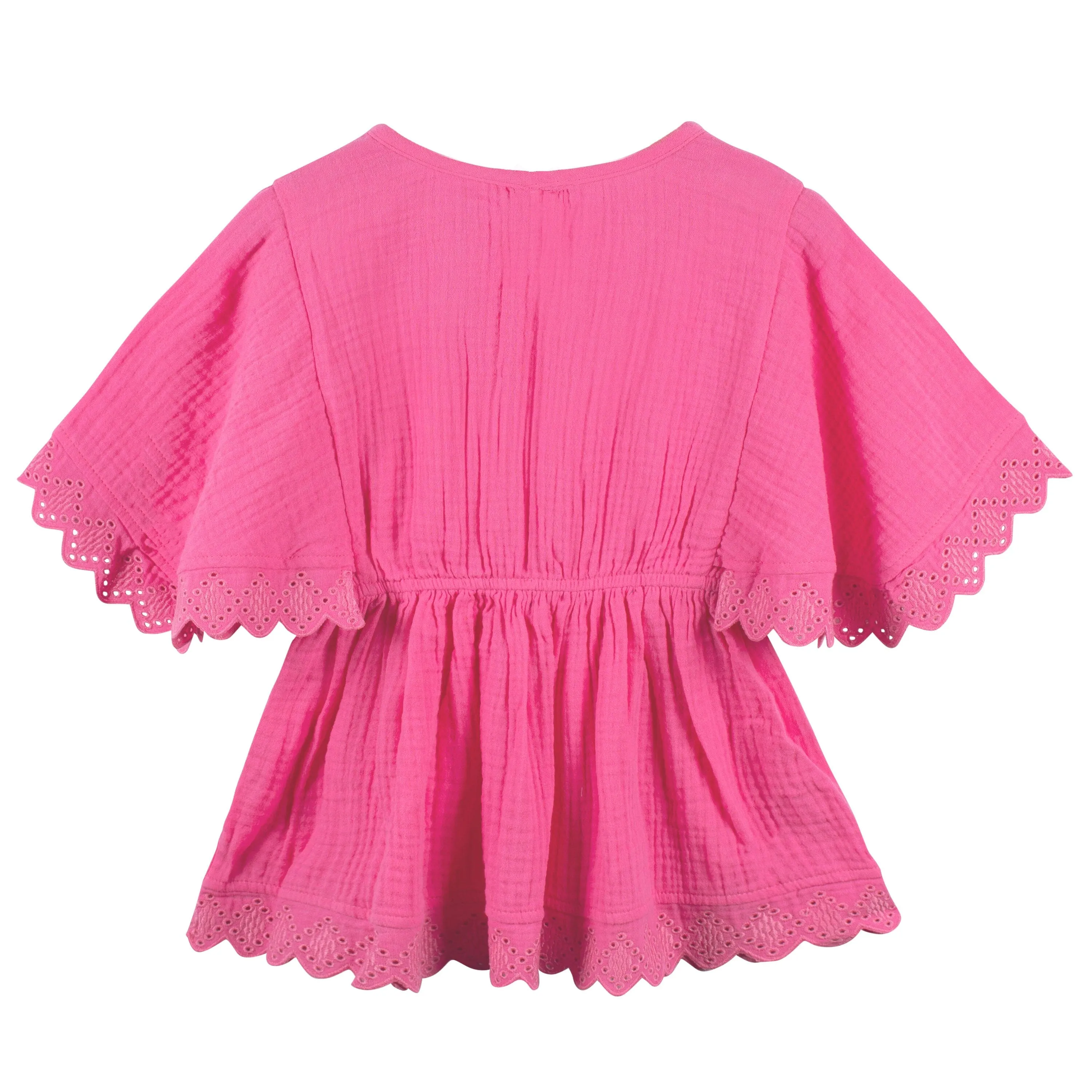 Baby & Toddler Girls Pink Woven Kaftan Coverup
