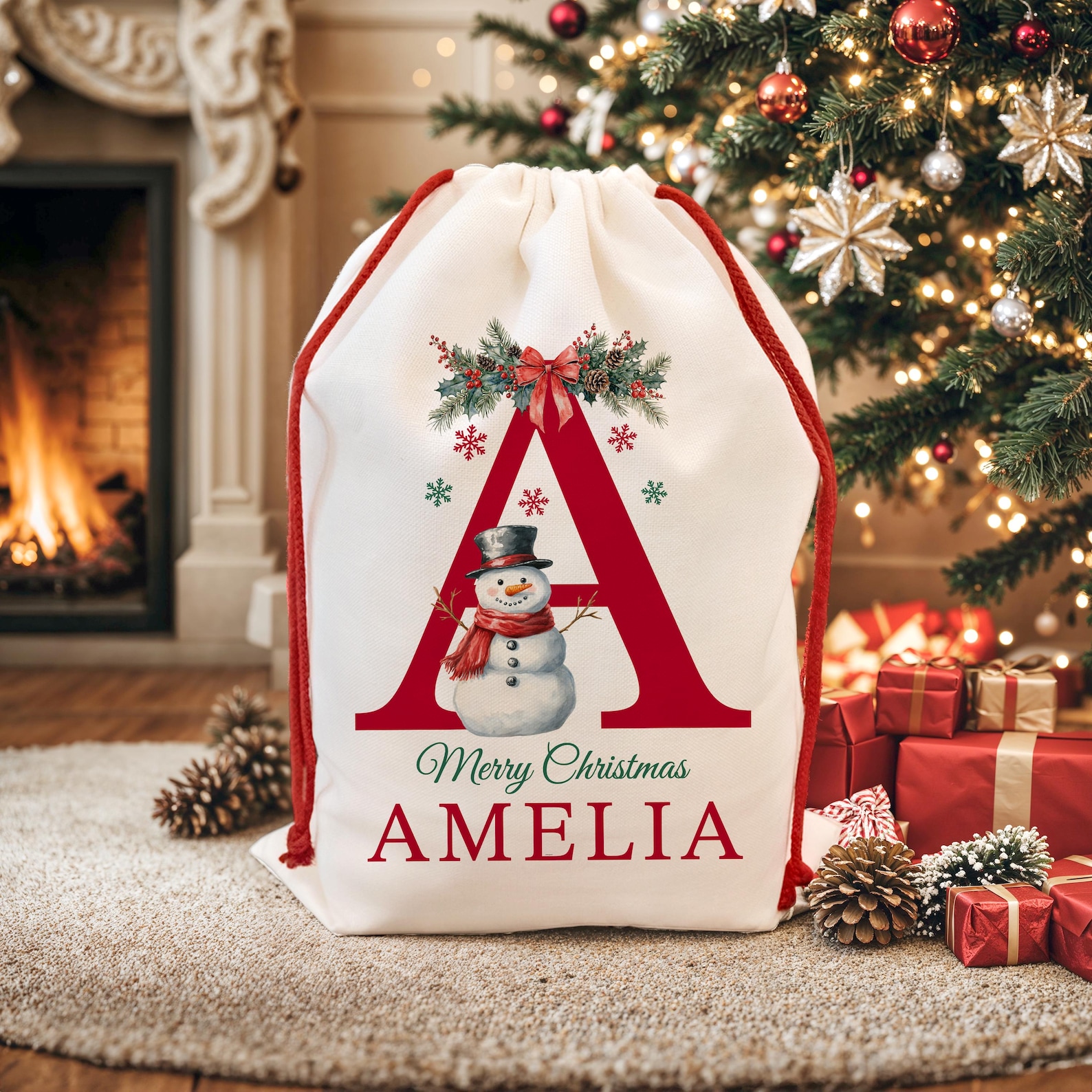 Premium Custom Santa Sack