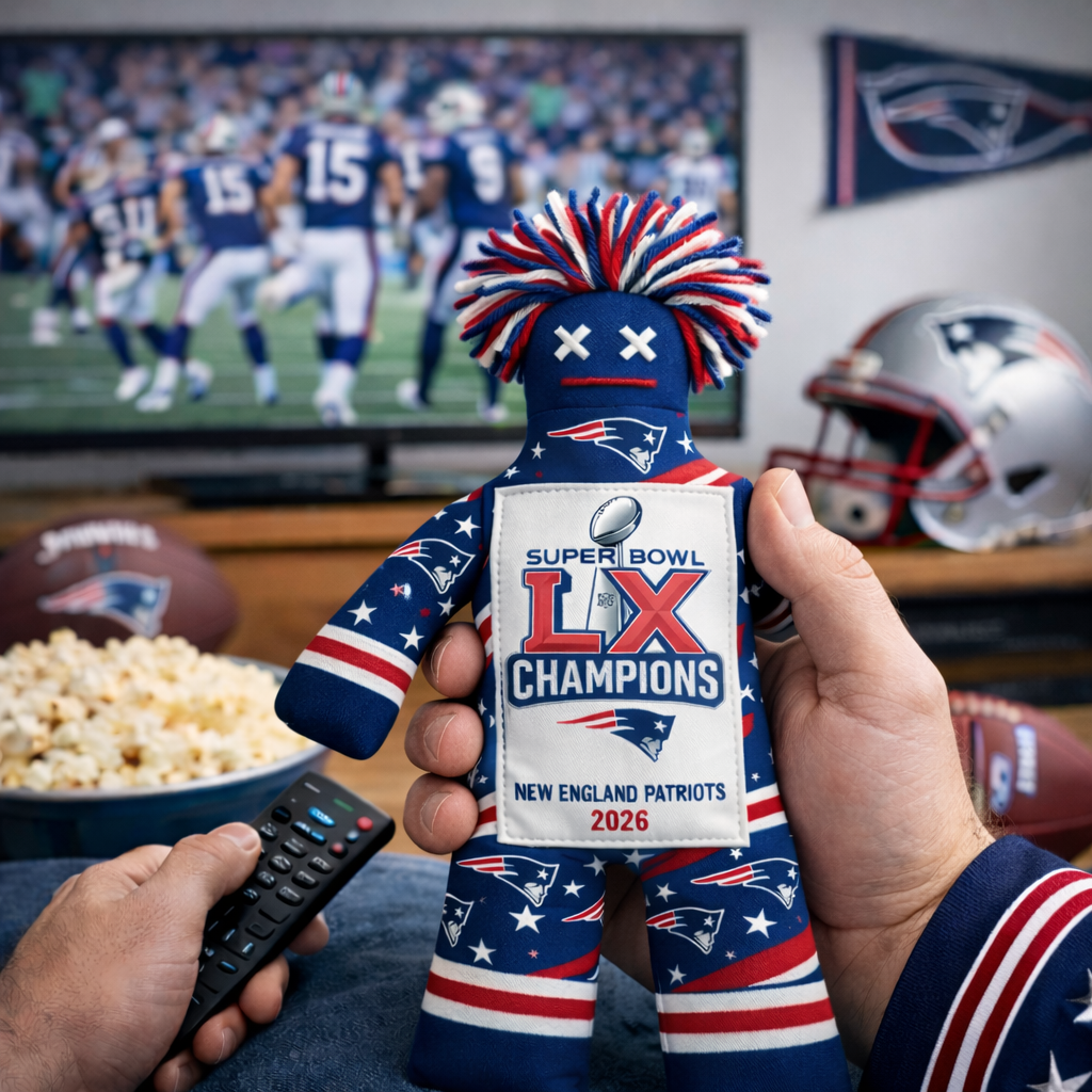 New England Patriots – Super Bowl LIX Champions Doll