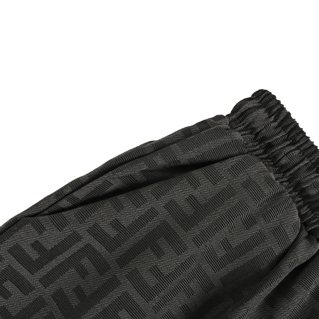 Fendi 24Fw FF all-over jacquard suit trousers