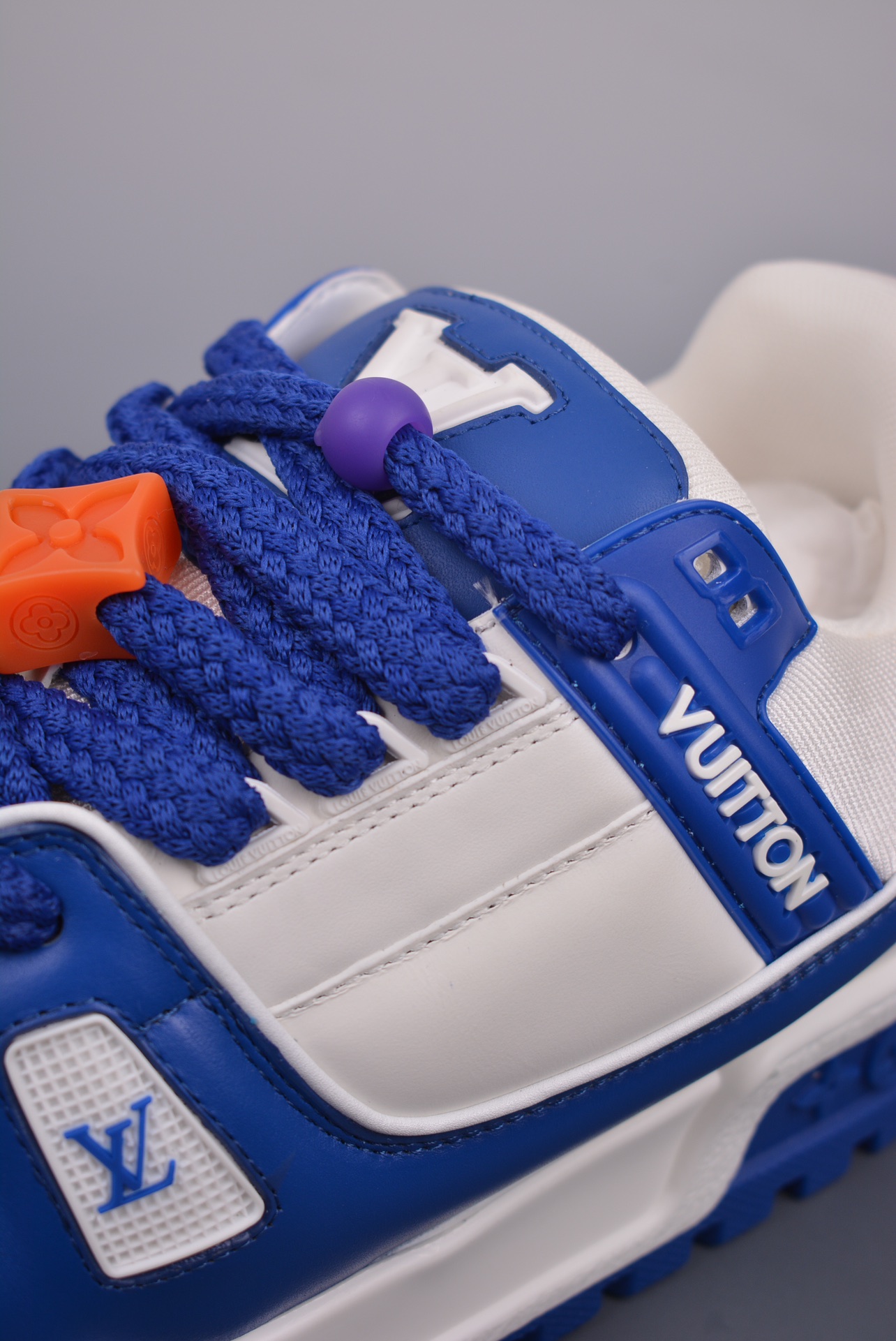 Louis Vuitton Trainer Maxi Low Sneaker Blue White