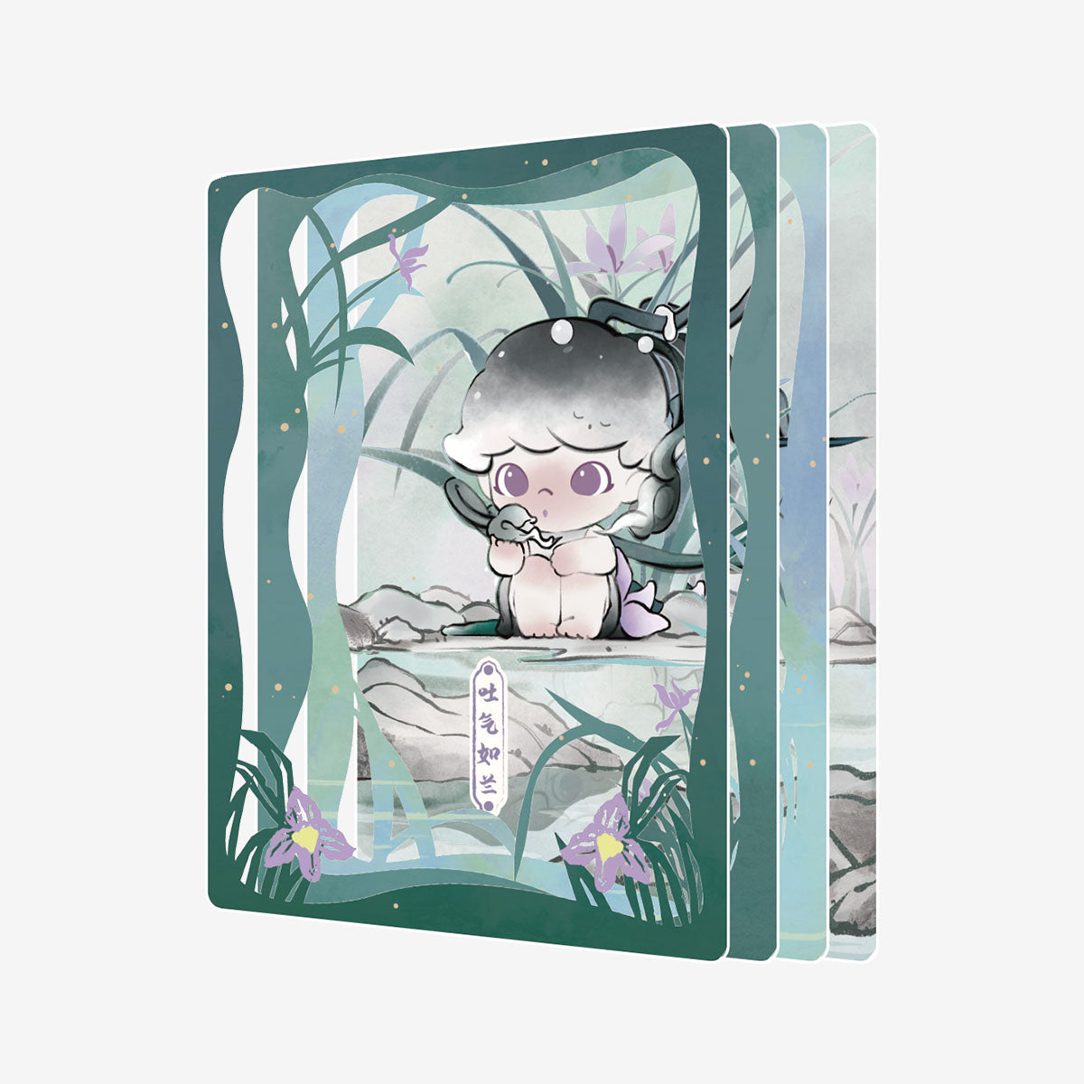 POP MART DIMOO Stories in the Cup Series Figures Art Collection Cards