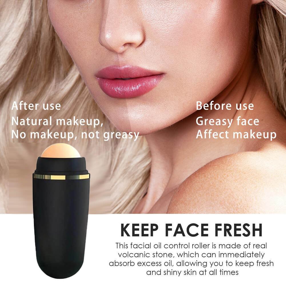 💃🏻Oil-Absorbing Volcanic Face Roller🖌️