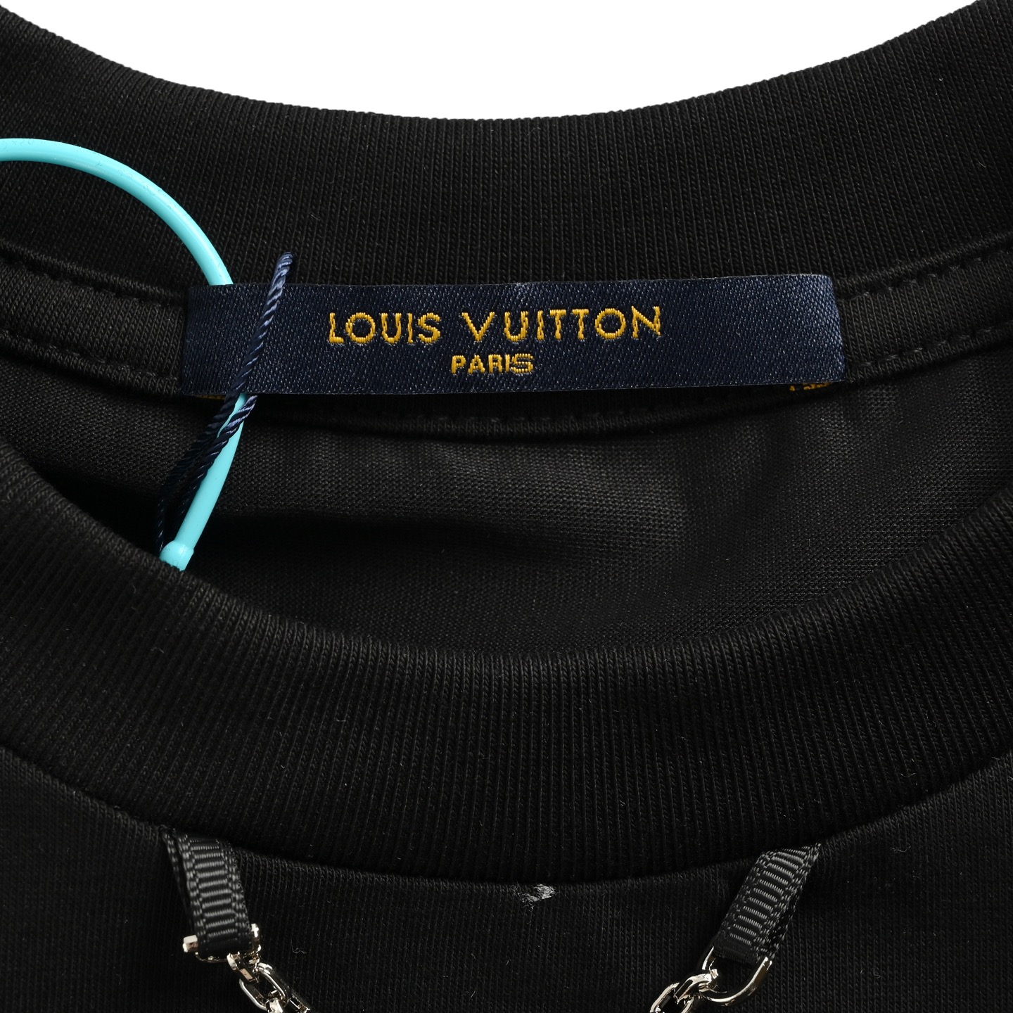 Louis Vuitton 25ss chain logo print short sleeve