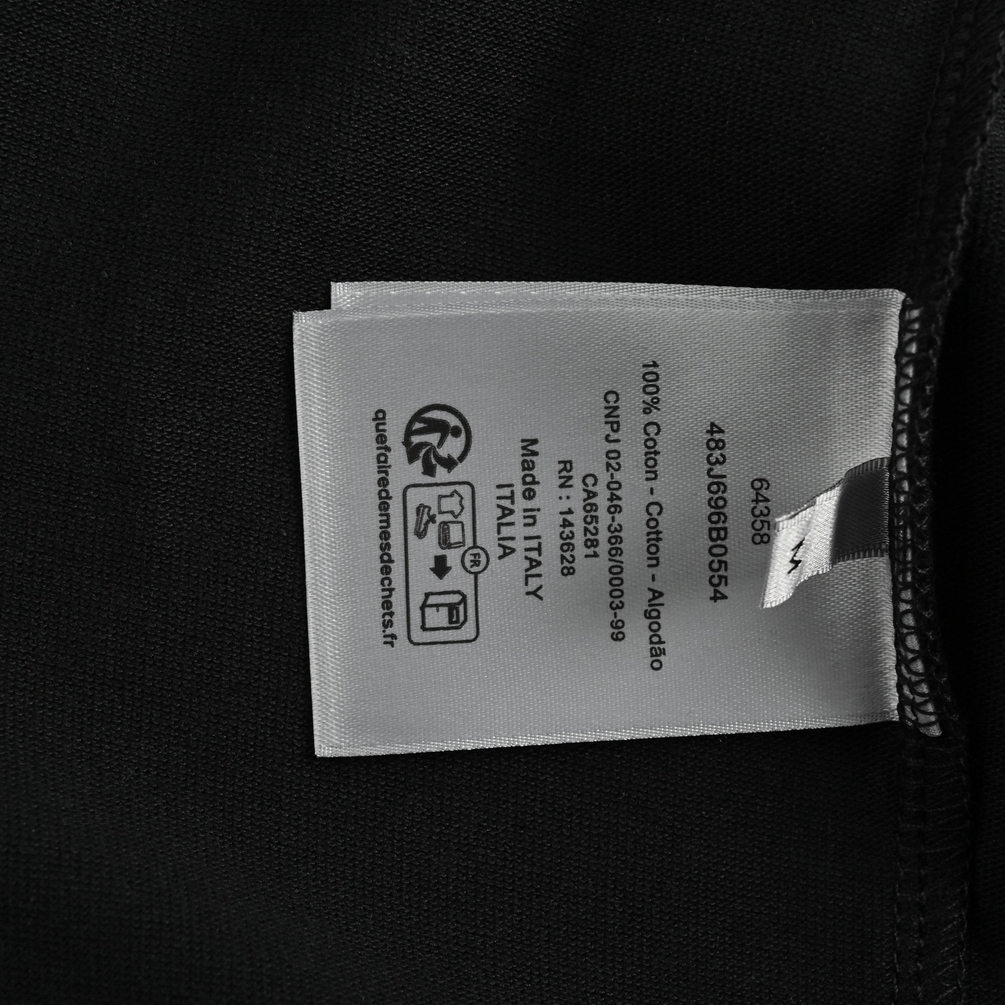 Dior 25ss short sleeve with embroidered signature