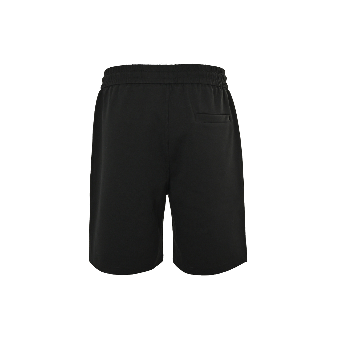 Prada 25ss triangle red rubber logo shorts