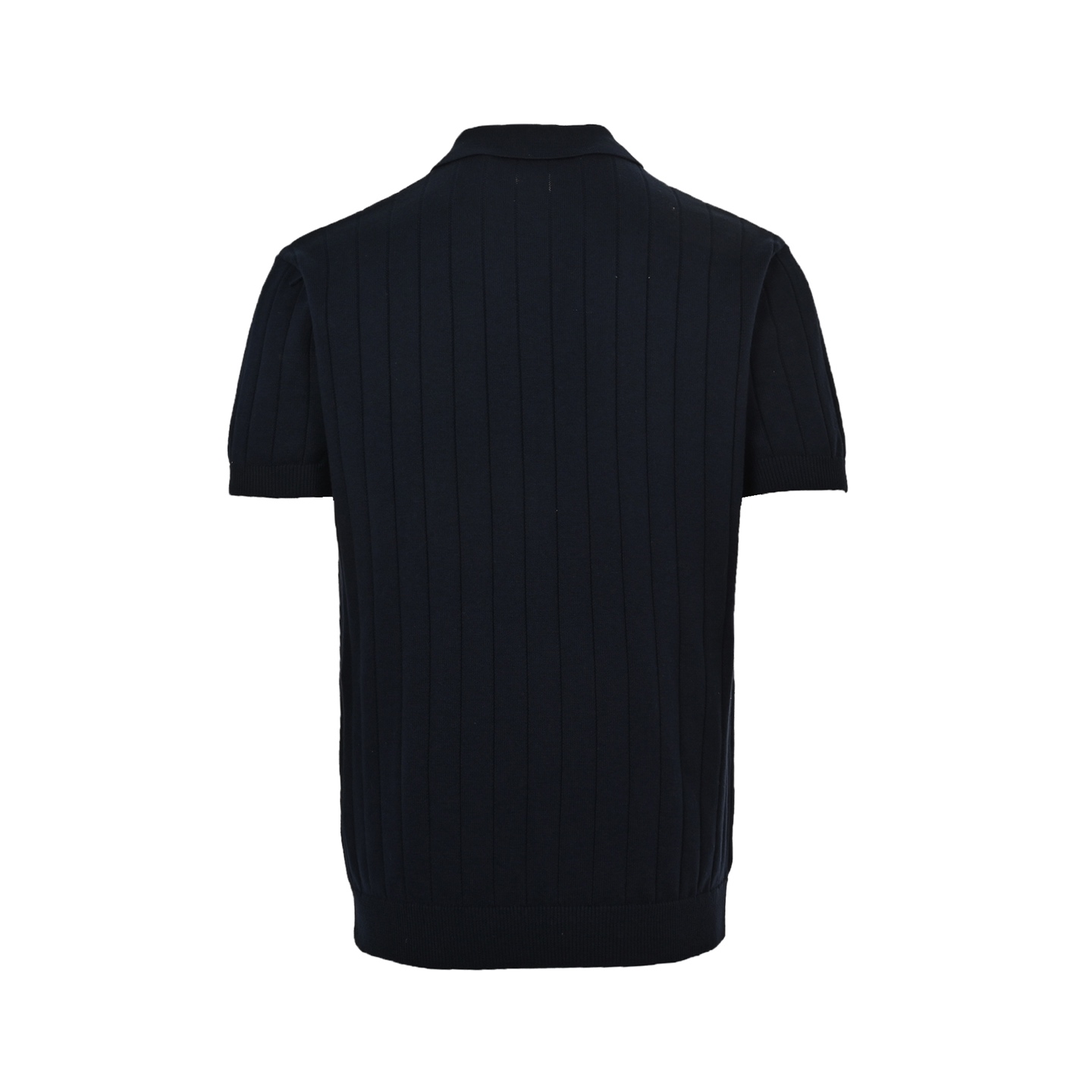 Gucci 25ss Double G jacquard cable knit Polo short sleeve