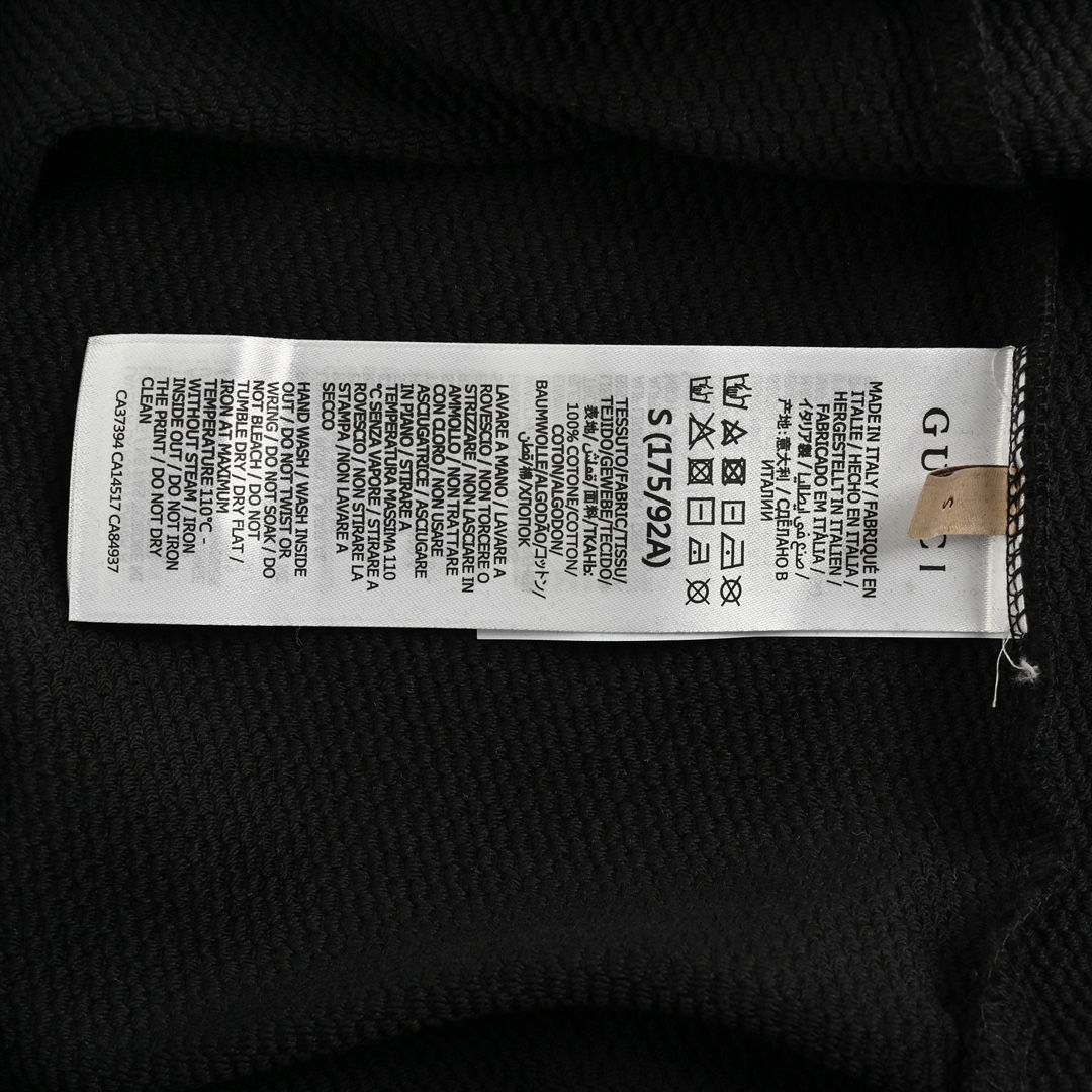 Gucci 24Fw Double G colorblock crewneck sweatshirt