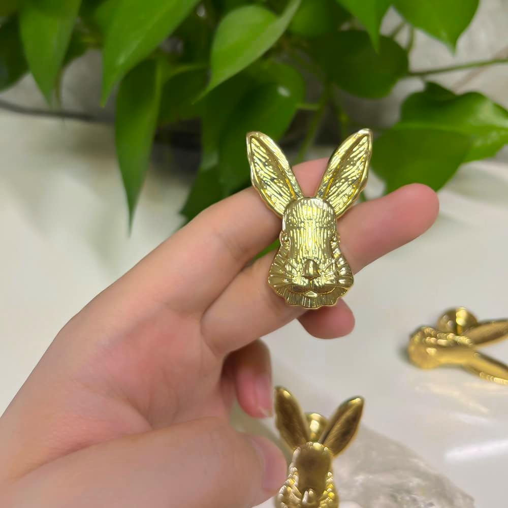 🔥ON SALE🔥Cupboard Furnitures Decoration DIY Brass Knobs-4Pack