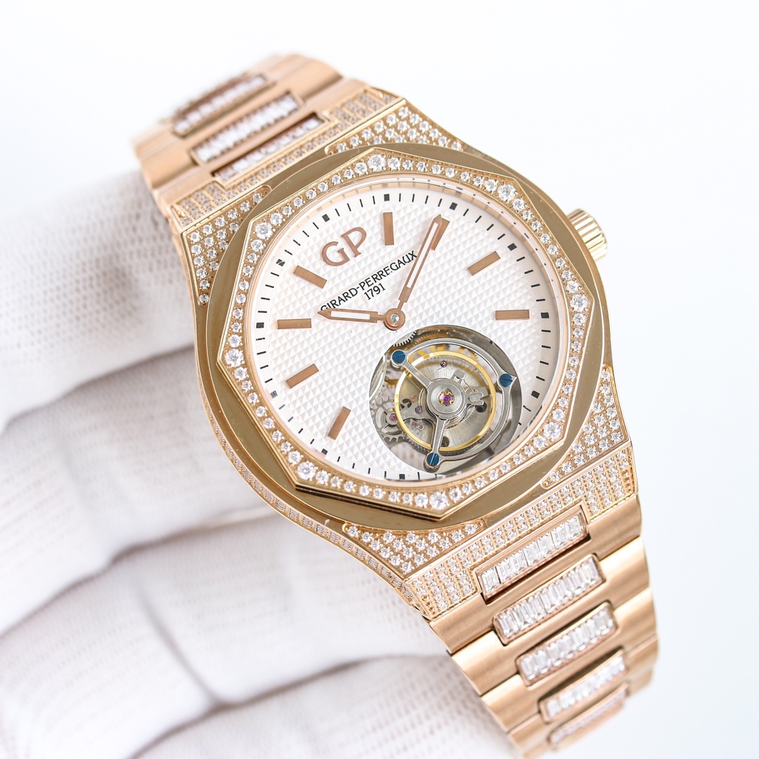 Patek Philippe LAUREATO series 99105-41-232-41A true tourbillon watch