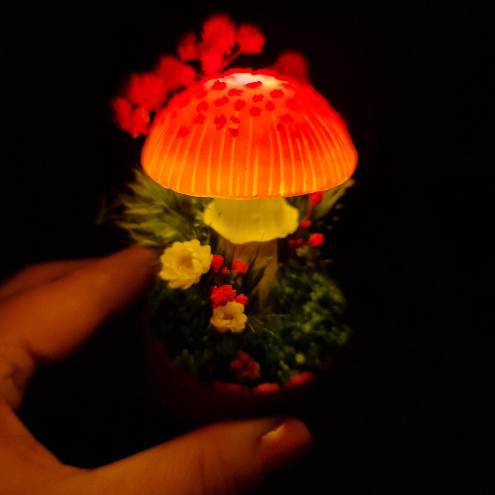 🔥ON SALE🔥Mushroom Sculpture Night Light