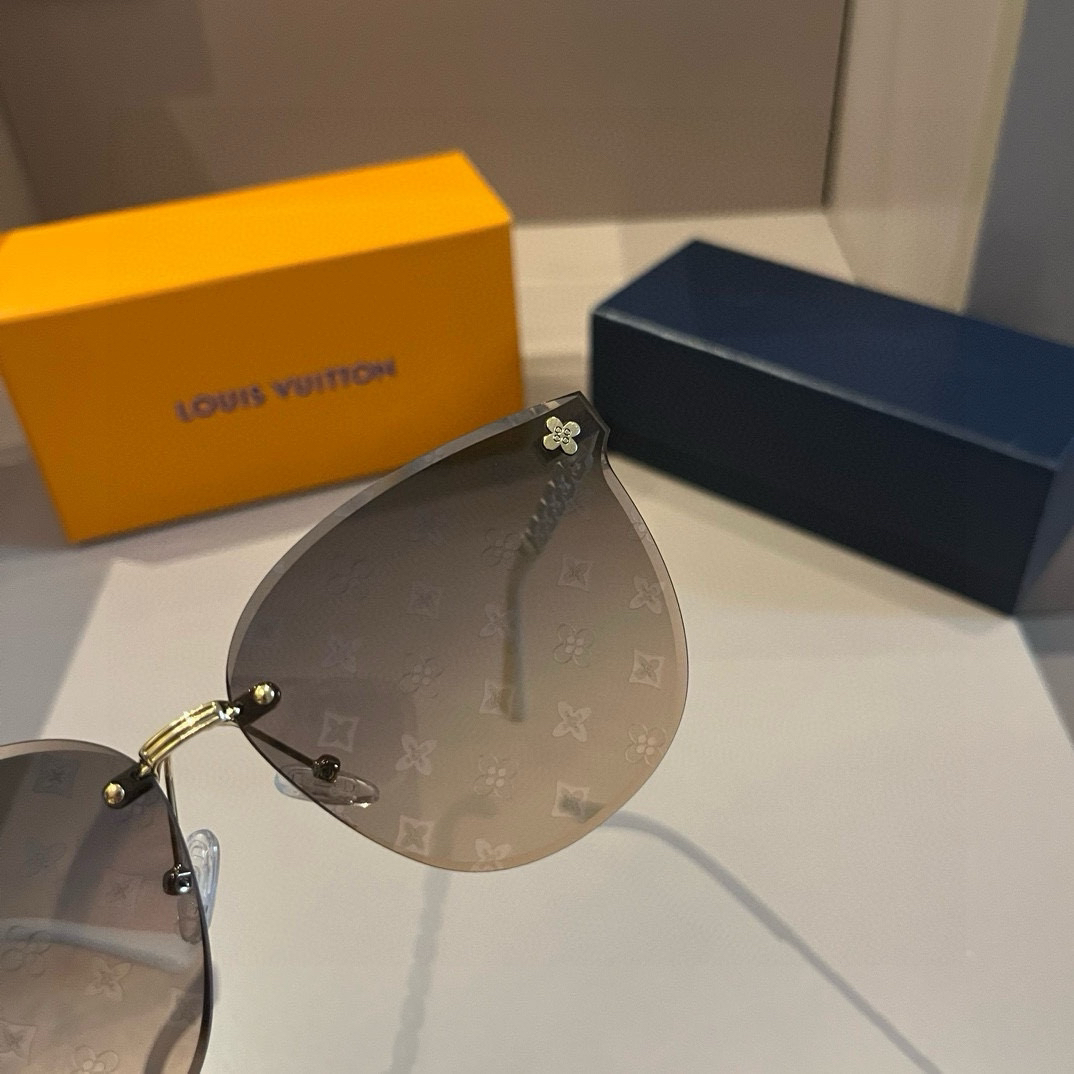 Louis Vuitton rimless sunglasses