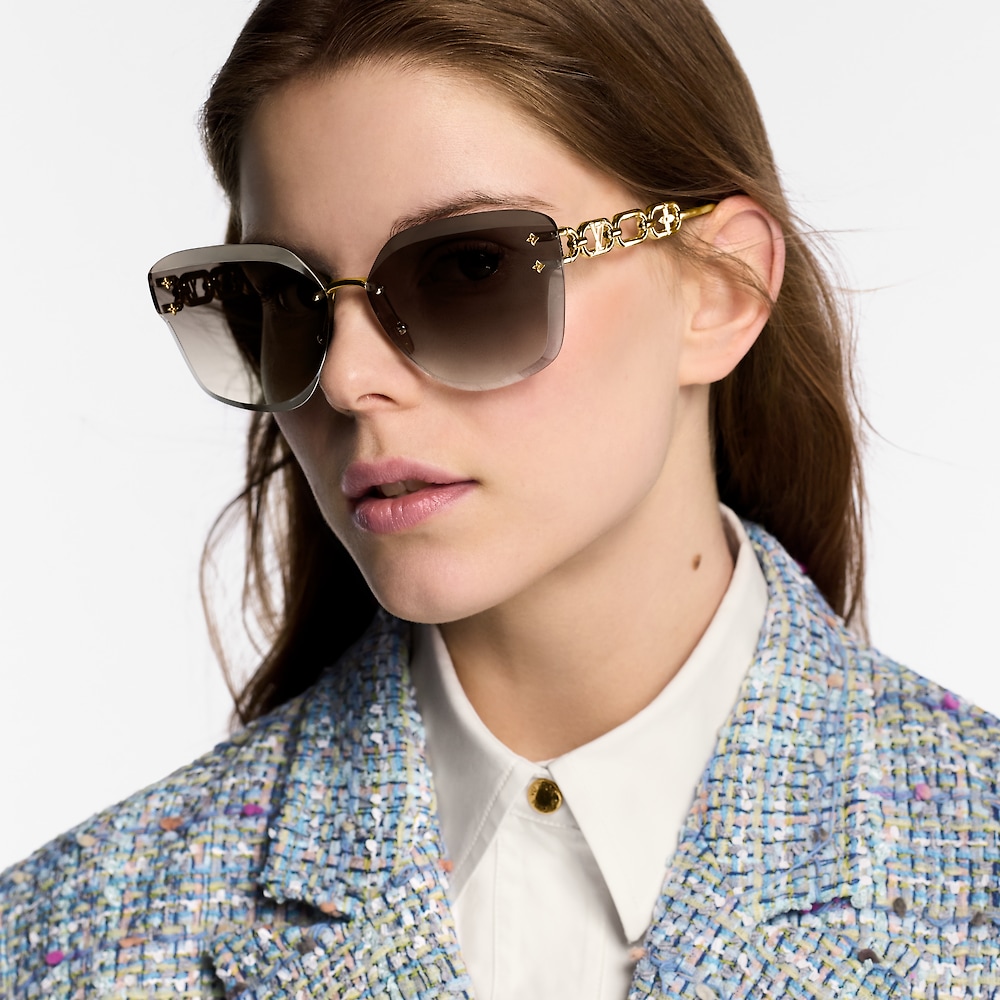 Louis Vuitton LV JEWEL CAT EYE Sunglasses Z2430U