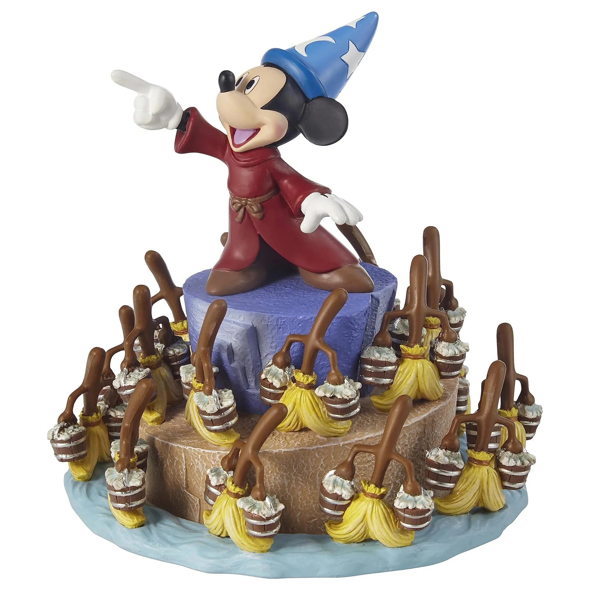 Precious Moments Disney Mickey Mouse Dream A Fantastic Dream Resin Rotating Musical