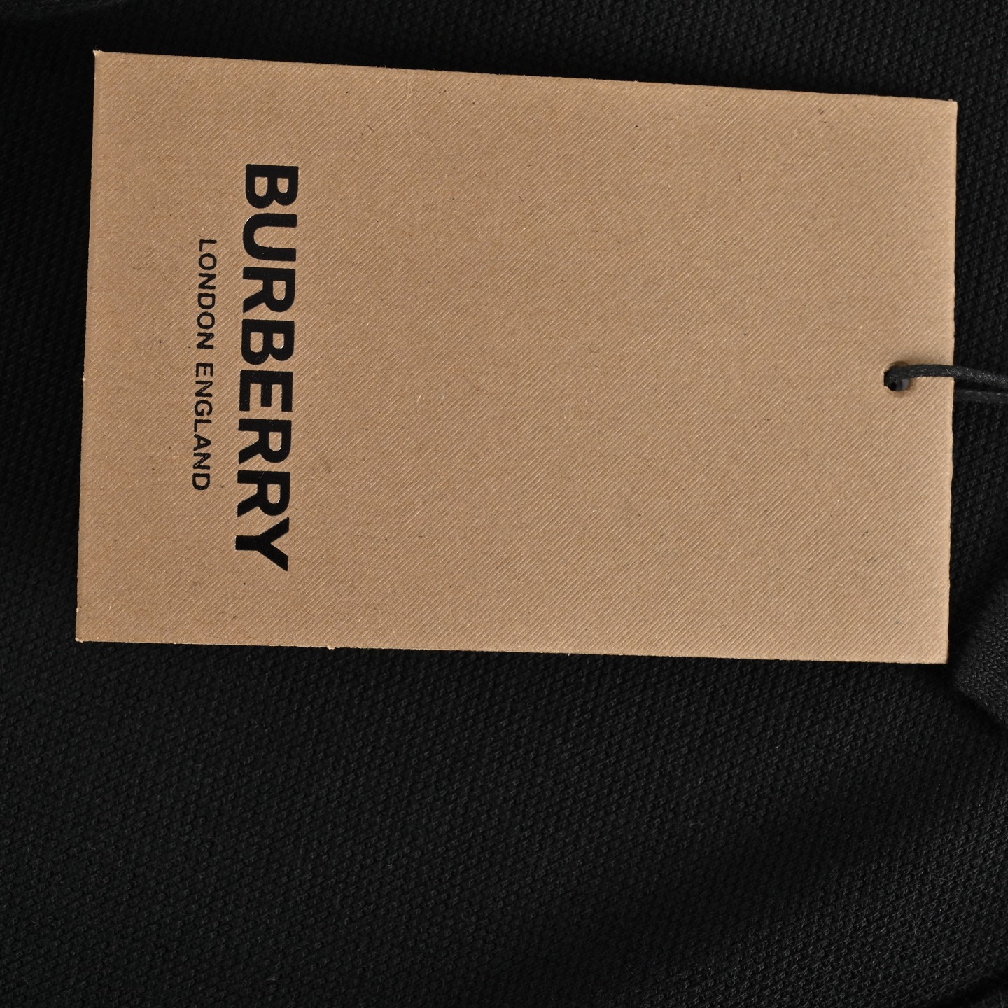 Burberry 25ss chest logo lettering Polo short sleeve