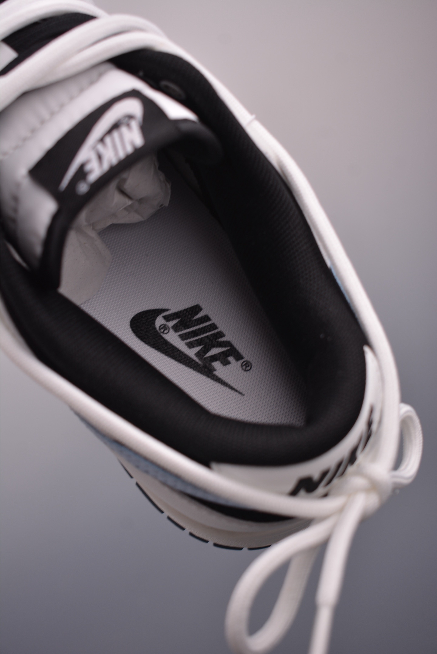 NIKE SB Dunk Low MIRAGLE Deconstructed Straps Black White Light Blue