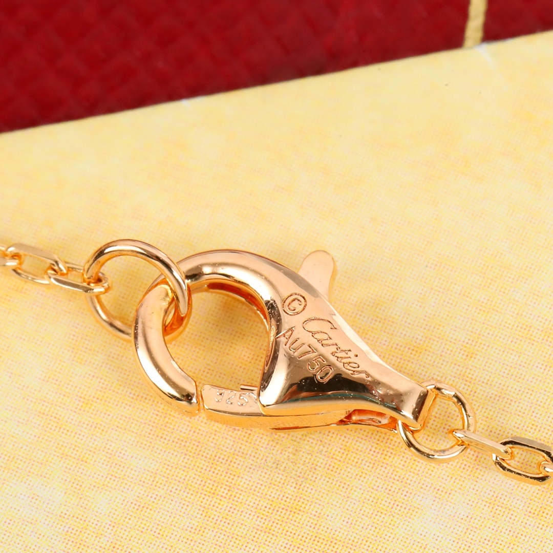 Cartier nail full diamond necklace