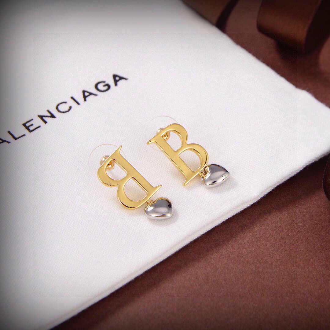 Balenciaga BB earrings