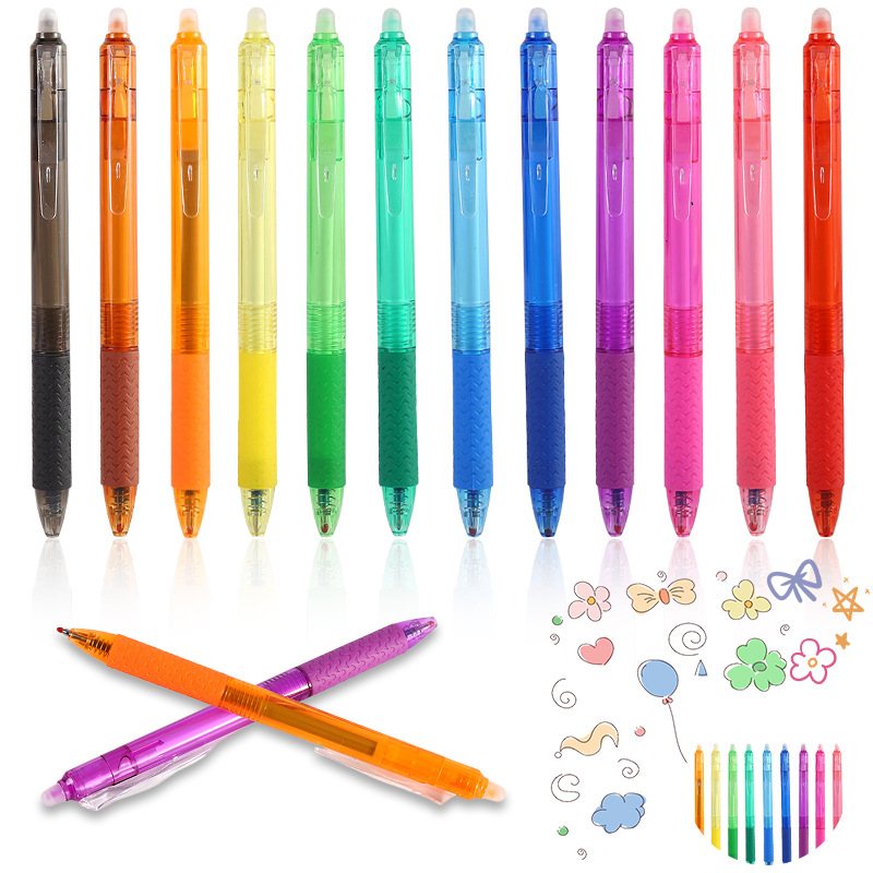 On Sale🔥Set of 12 pcs Erasable Gel Pens